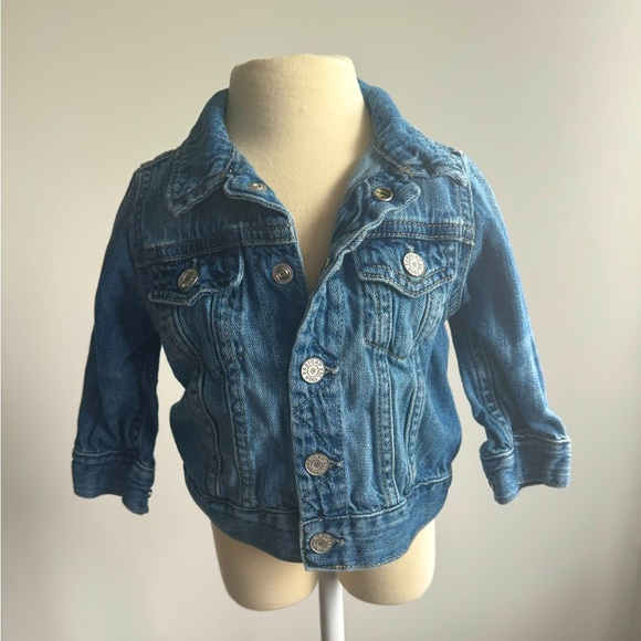 Baby Gap 100% Organic Cotton Icon Denim Jacket - Picture 8 of 11